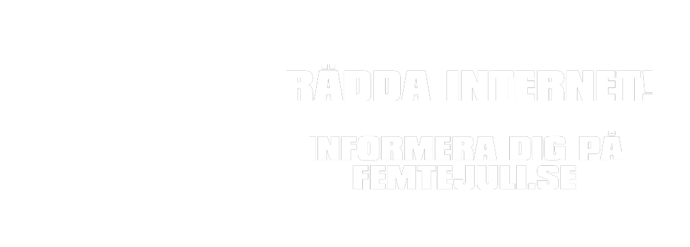 Rädda Internet på Femtejuli.se!