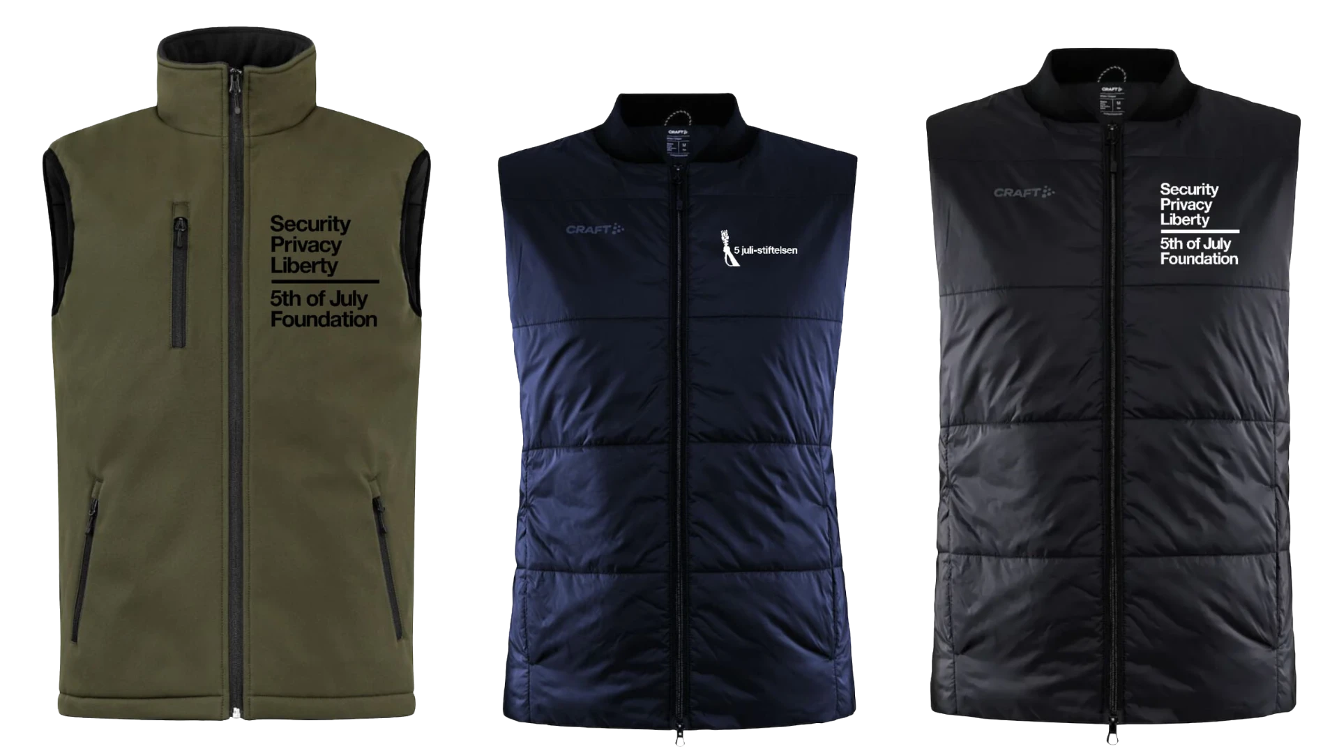 5th of July Foundation Vests